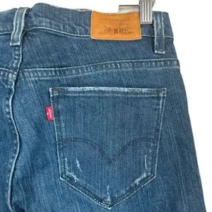 Levi's Jeans Levis Tilted Straight 523 Distressed Jeans
